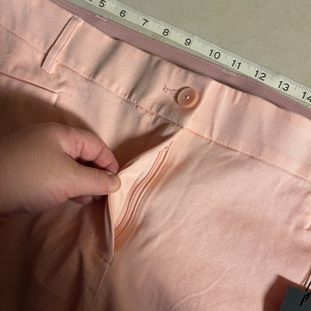 Lane Bryant The Lena Capri Pants 24 Pink Smart Stretch NWT - Picture 9 of 12